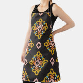 継ぎ目のないジオメトリパターン。抽象芸術組織設計 エプロン (インサイチュ)