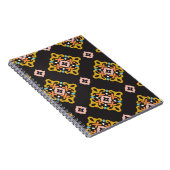 継ぎ目のないジオメトリパターン。抽象芸術組織設計 ノートブック (右側)