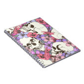 継ぎ目のないスカルの花 ノートブック (右側)