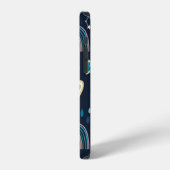 継ぎ目のないハート、虹、有名人 iPhoneケース (左側面)