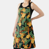 継ぎ目のないパイン葉、星 エプロン (インサイチュ)