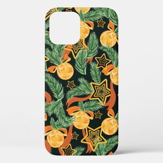 継ぎ目のないパイン葉、星 Case-Mate iPhoneケース (裏面)