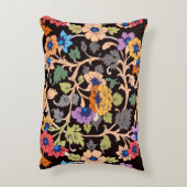 継ぎ目のないパターン。クラシックイスラムフローラオーナメント。 アクセントクッション (裏面(縦))