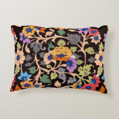 継ぎ目のないパターン。クラシックイスラムフローラオーナメント。 アクセントクッション (裏面)