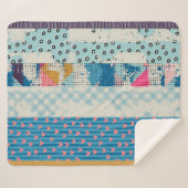 継ぎ目のないパターン、継ぎはぎのタイル。  シェルパブランケット (正面(横))