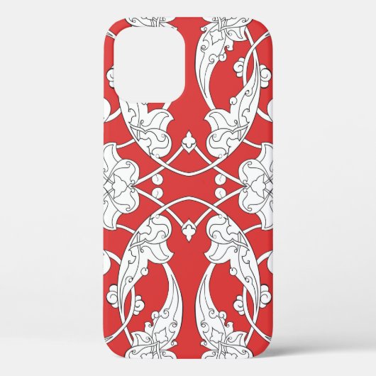 継ぎ目のないパタ伝統的ーンとトルコスタイルiz Case-Mate iPhoneケース (裏面)