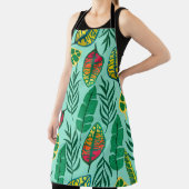 継ぎ目のないパタ葉ーンです。グワーシュアート エプロン (インサイチュ)