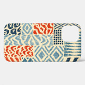 継ぎ目のないパッチワークパターン。hand-dのコレクション Case-Mate iPhoneケース (裏面 (横))