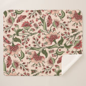 継ぎ目のないファンタジーの花、自然の壁 シェルパブランケット (正面(横))