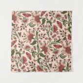 継ぎ目のないファンタジーの花、自然の壁 タペストリー (正面)