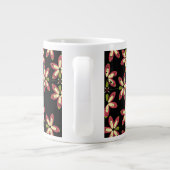 継ぎ目のないフローラ形状 ジャンボコーヒーマグカップ (裏面)