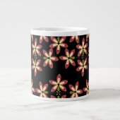 継ぎ目のないフローラ形状 ジャンボコーヒーマグカップ (正面)