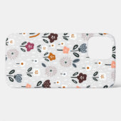 継ぎ目のないフローラ虹と手描き Case-Mate iPhoneケース (裏面 (横))