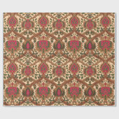 継ぎ目のないムギモチーフの束状背景    ラッピングペーパー (フラット)