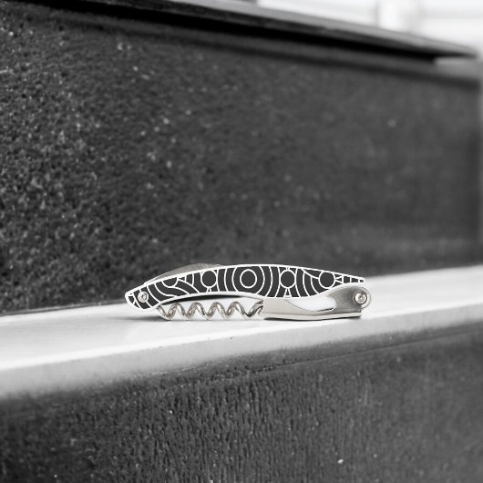 継ぎ目のない幾何学円 ソムリエナイフ