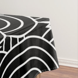 継ぎ目のない幾何学円 テーブルクロス