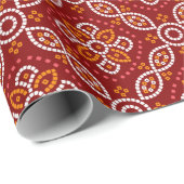 継ぎ目のない幾何学的なパトダのバンダニパターン ラッピングペーパー (ロールコーナー)