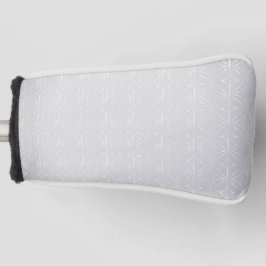 継ぎ目のない幾何学的パターン(の模様が)あるパター ゴルフヘッドカバー