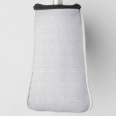 継ぎ目のない幾何学的パターン(の模様が)あるパター ゴルフヘッドカバー (回転90)