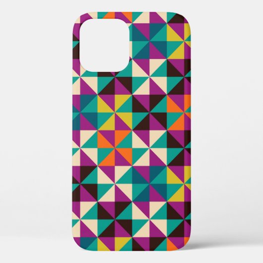 継ぎ目のない幾何学的モダン、パターンデザイン。 Case-Mate iPhoneケース (裏面)