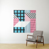 継ぎ目のない幾何形状パターン。 タペストリー (インサイチュ)