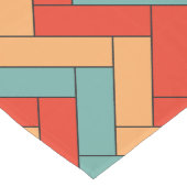 継ぎ目のない幾何形状パターン ロングテーブルランナー (コーナー)