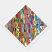 継ぎ目のない幾何数々の色のチェーンパターン (コーナー)