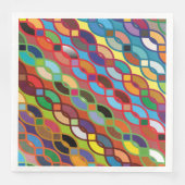 継ぎ目のない幾何数々の色のチェーンパターン (正面)