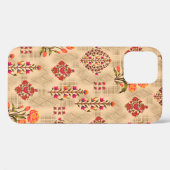 継ぎ目のない抽象芸術ムガルの花柄 Case-Mate iPhoneケース (裏面 (横))