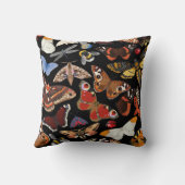 継ぎ目のない昆虫の模様 クッション (裏面)