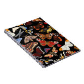 継ぎ目のない昆虫の模様 ノートブック (右側)