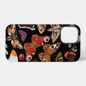 継ぎ目のない昆虫の模様 iPhoneケース (裏面横)