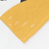 継ぎ目のない果実、熱帯lのグレープフルーツ フリースブランケット (角)