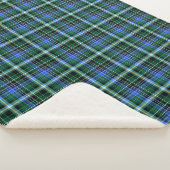 継ぎ目のない格子模様。ファブリックパターン。テクツレバック シェルパブランケット (3/4)