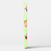 継ぎ目のない模様で、いちご入りのカップケーキ  Case-Mate iPhoneケース (裏面 / 左)