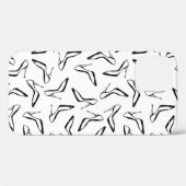 継ぎ目のない模様とハイヒールの美しい靴 Case-Mate iPhoneケース (裏面 (横))