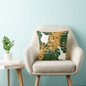 継ぎ目のない模様(ハワイアン雨林)レトロC クッション (椅子)