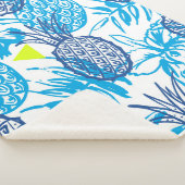 継ぎ目のない模様（熱帯モチーフ） シェルパブランケット (3/4)