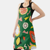 継ぎ目のない模様（熱帯果実） エプロン (インサイチュ)