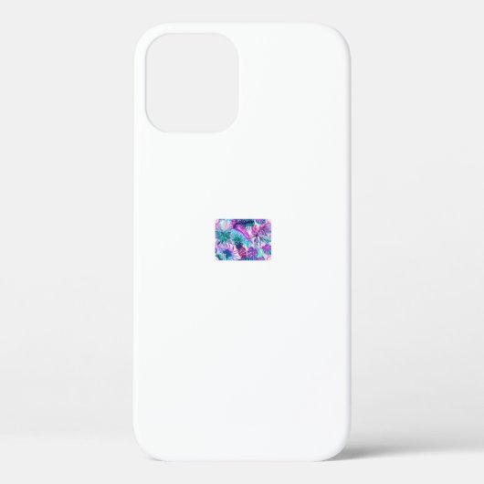 継ぎ目のない模様、熱帯植物の背景 Case-Mate iPhoneケース (裏面)