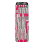 継ぎ目のない水彩デジタルパッチパターン タンブラー (裏面)