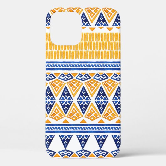 継ぎ目のない水彩ボヘミアン模様 Case-Mate iPhoneケース (裏面)