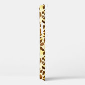 継ぎ目のない水色ヒョウ柄 Case-Mate iPhoneケース (裏面 / 右)