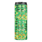 継ぎ目のない秋の森の模様 タンブラー (裏面)