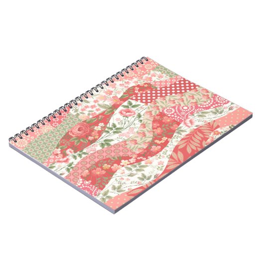 継ぎ目のない継ぎはぎバラ ノートブック (左側)