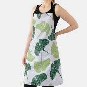 継ぎ目のない緑銀杏  エプロン (インサイチュ)