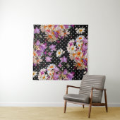 継ぎ目のない花柄。野生の花束w タペストリー (インサイチュ)