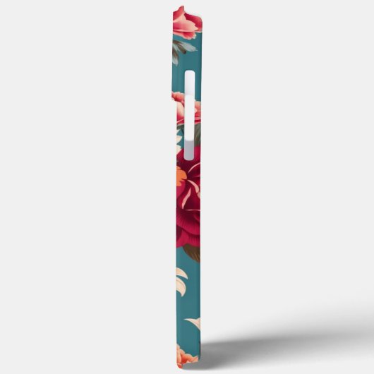 継ぎ目のない花柄 Case-Mate iPhoneケース (裏面 / 左)