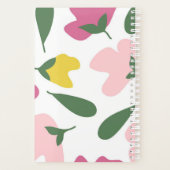 継ぎ目のない花模様 プランナー手帳 (裏面)