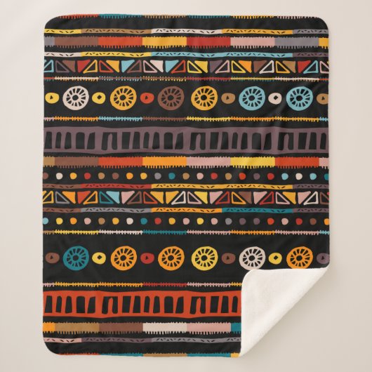 継ぎ目のない華美蓮の花アーヴ シェルパブランケット (正面)